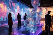 探索数字时代的上海数字美术展，时间与艺术的互动