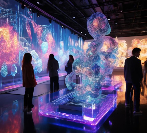 探索数字时代的上海数字美术展,时间与艺术的互动 探索数字时代的上海数字美术展,时间与艺术的互动